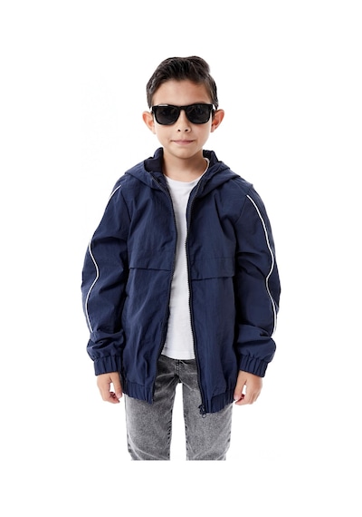 Benitto Kids Erkek Çocuk Kapüşonlu Yağmurluk 51362 Lacivert