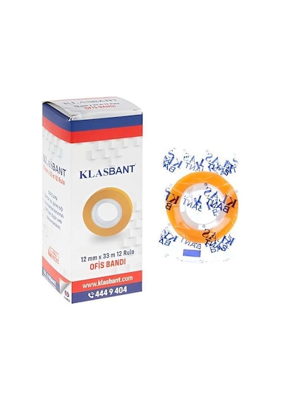 Klasbant 12x33 Büro Bandı 12'li 1
