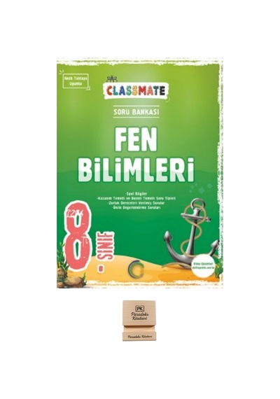 Okyanus Lgs 8. Sınıf Classmate Fen Bilimleri Soru Bankası + Telefon Standı