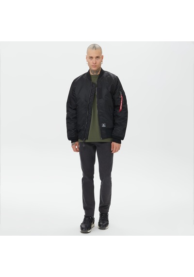 Alpha Industrıes Alpha Industries Ma-1 Mod Flight Erkek Siyah Ceket