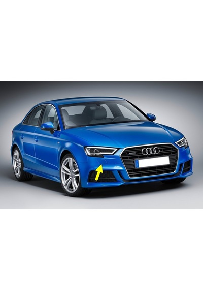 Audi A3 Sedan 2017-2020 Sağ Far Yıkama Motoru Kapağı 8V5955276B