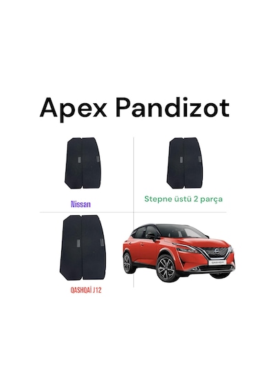 Nissan Qashqai J12 Stepne Üstü Pandizot 2021-sonrası