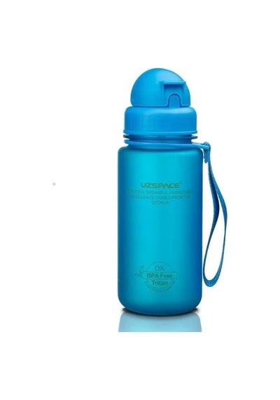 Uzspace Pipetli 400ml Tritan Su Matarası Bpa Koku Sızdırma Yok