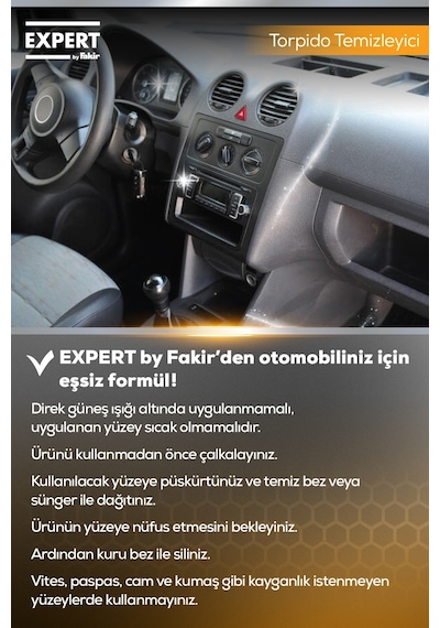 Expert by Fakir Torpido Temizleyici Sprey 750 ML