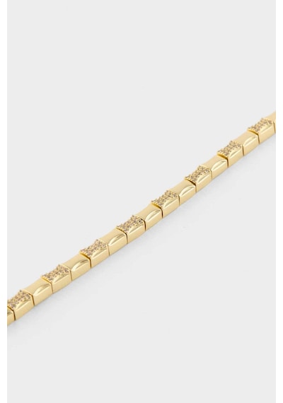 Defacto Reis X DeFacto Diktörtgen Desenli Gold Bileklik G4174AXNS