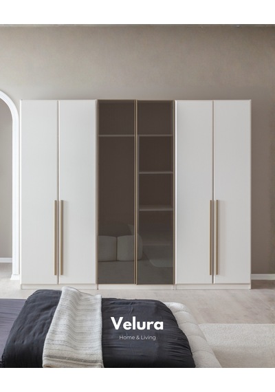 Valore 6 Kapaklı Dolap & Gardırop Beyaz