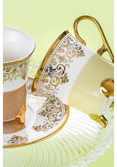 Acar Ornette 6 Kişilik Kahve Fincanı Takımı - 90 Ml