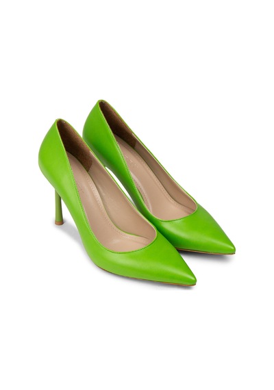 Deery Kadın Yeşil Stiletto Topuklu Ayakkabı - P4539zyslm01 Yeşil