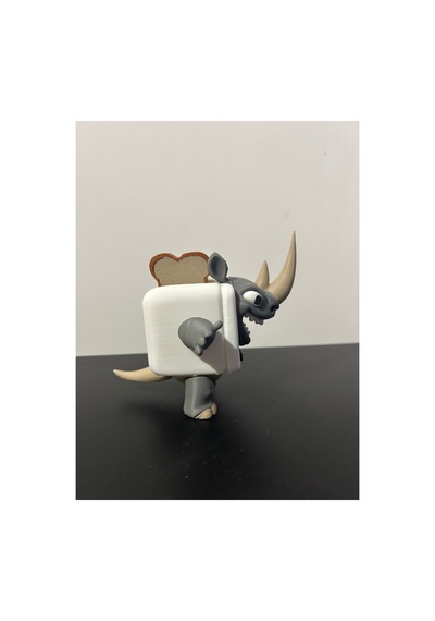 Rino Toasterino 10 Cm Figür