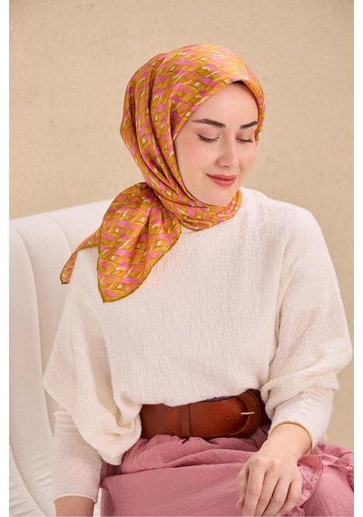 Silk Home Twill İpek Eşarp 11516-07 Pembe