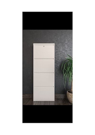 İdeal Home 4 Lı Beyaz Ayakkabılık Beyaz