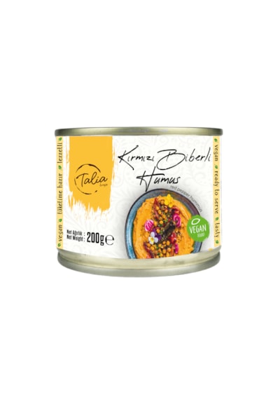Talia Köz Biberli Humus 200g Teneke