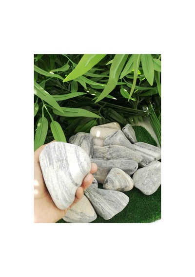 Ekodoğa Siyah Beyaz Çizgili Dolomit Taş 25 Kg 6-10 Cm Bahçe Süs Taşı Dekoratif Sku: Smgstkcb80592675 Açık Altın