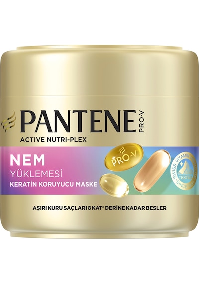 Pantene Kesintisiz Nem Takviyesi Maske 300 Ml 2 Adet
