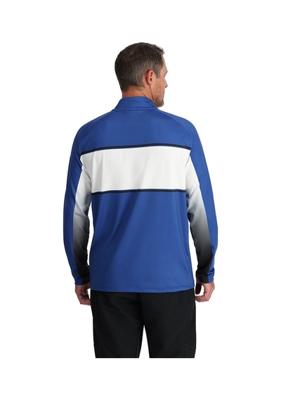 Spyder Paramount 12 Zip Erkek Mavi İçlik Üst Z4