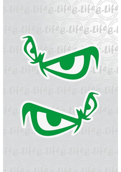 Göz Stıcker 12 X 8 Cm 1
