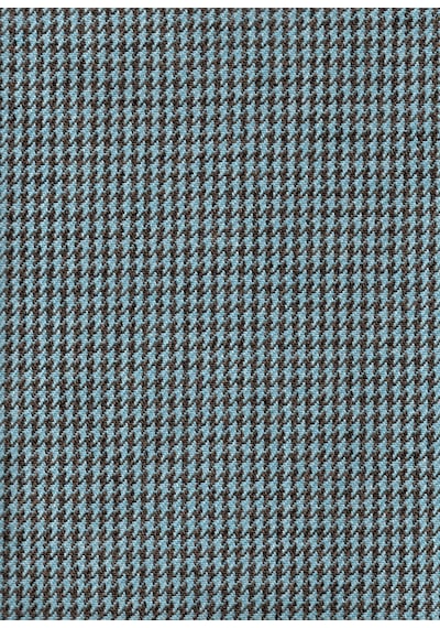 Enesar Home Keten Kaz Ayağı Döşemelik Kumaş Premium Dokuma Turkuaz Kahve 100 x 140 cm