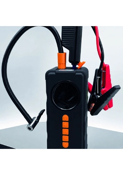 10000mah Powerbank Özellikli Dijital Araç Kompresörü 250 Psı Lastik Şişirme Ve 1000a Akü Takviye Cih