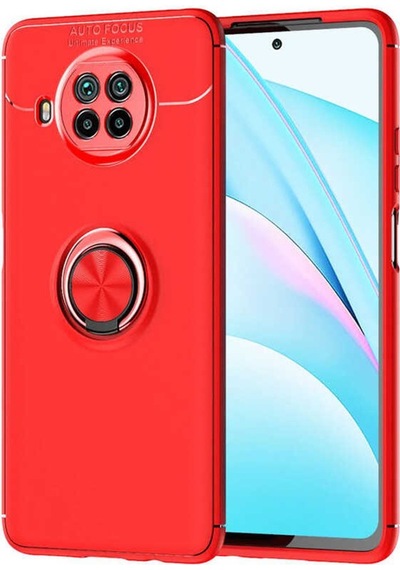 Xiaomi Mi 10T Lite 5G Kılıf Zore Ravel Yüzüklü Silikon Kılıf
