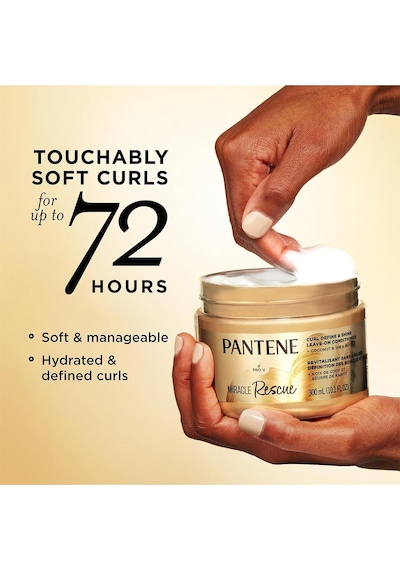 Pantene Miracle Rescue Bukle Belirginleştirici Durulanmayan Saç Kremi 300ml