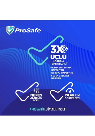 Prosafe Yetişkin Emici Külot 80 - 120 Cm M Medium 28 Li