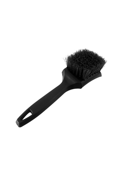 Lastik Halı Temizleme Fırçası Ayak Pedi Döşeme Fırçası Siyah