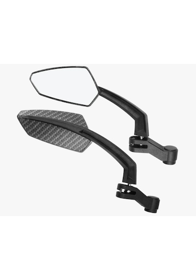 Üniversal Motosiklet Aynası Karbon 8/10mm Ters Ve Düz Diş Tüm Mar
