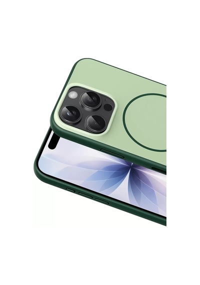 Joko Apple Apple iPhone Uyumlu  16 Pro Max Neva Magsafe Kapak - Koyu Yeşil