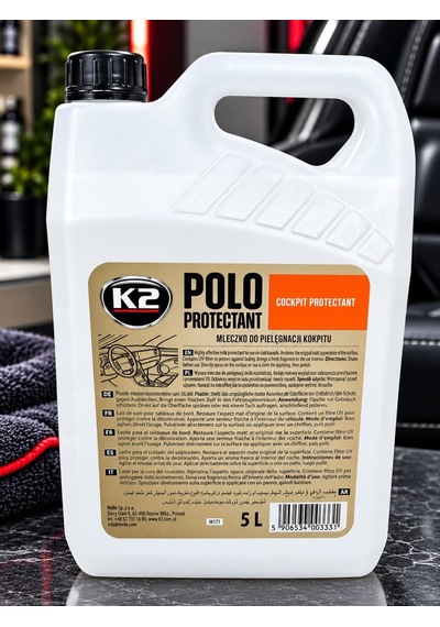 K2 Pro Polo Protectant Silikonsuz Iç Aksam Antistatik Uv Koruyucu 5 Lt 1