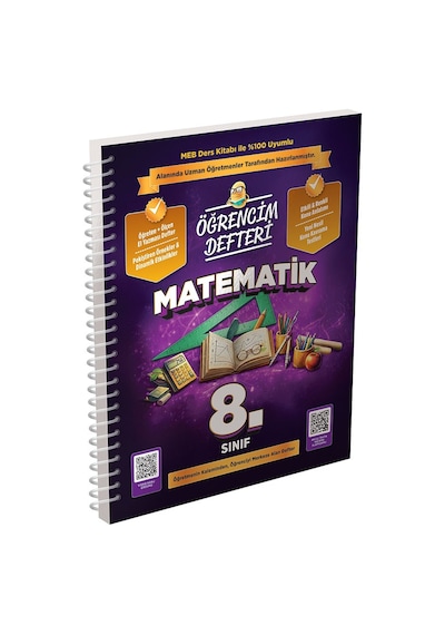 8.sınıf Matematik Öğrencim Defteri Murat Eğitim Yayınları