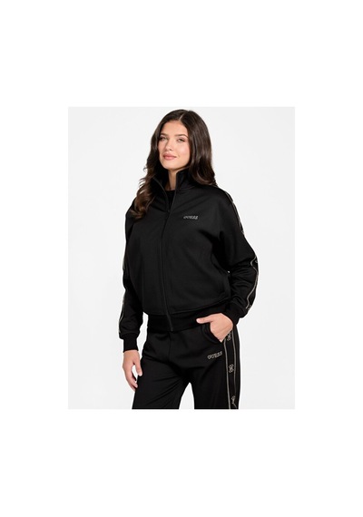 Guess Kadın Octavia Aktif Sweatshirt - Siyah Siyah