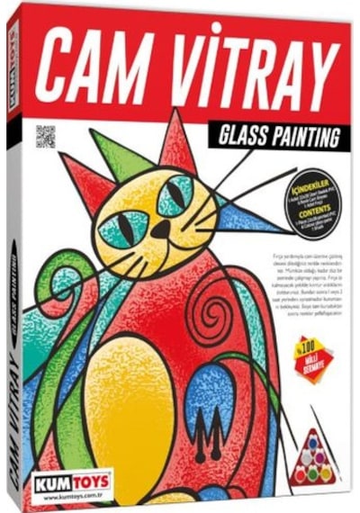 Kumtoys Cam Vitray Boyama Sanatı
