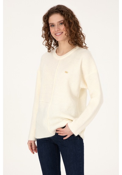 U.S. Polo Assn. U.s. Polo Assn. Kadın Kazak /triko 50307894-vr256 İnci