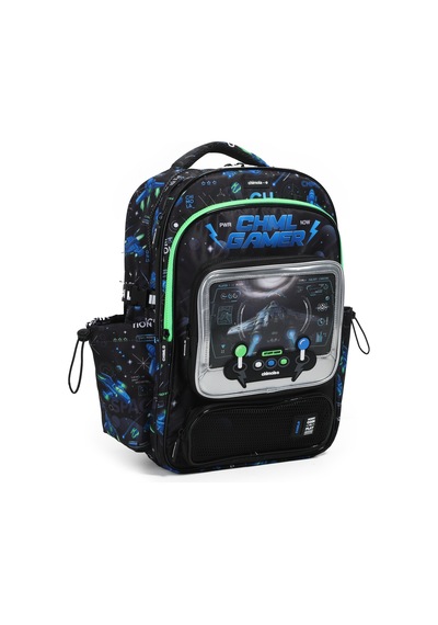 Chımola Chml Gamer Nave Siyah Sırt Çantası 17"
