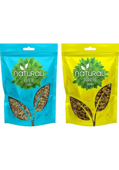 Naturali Papatya Çayı 50 Gr - Rezene Çayı 100 Gr