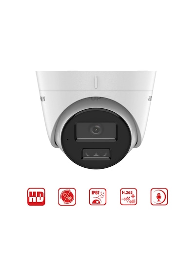 Ds-2cd1323g2-lıuf - 2 Mp Smart Hybrid Light Turret Network Kamera