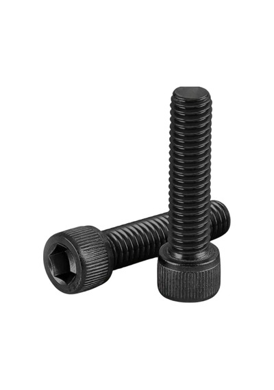 İmbus M12x20mm Cıvata Siyah Alyan Başlı Dın912 10 Adet Diğer