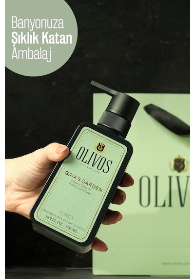 Olivos Zeytinyağlı Şakayık Kokulu Sıvı El Sabunu 4 x 500 ML