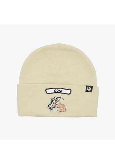 Goorin Bros 107-1804 Soft Rock Goat Unisex Krem Bere Düz 107-1804 Krem