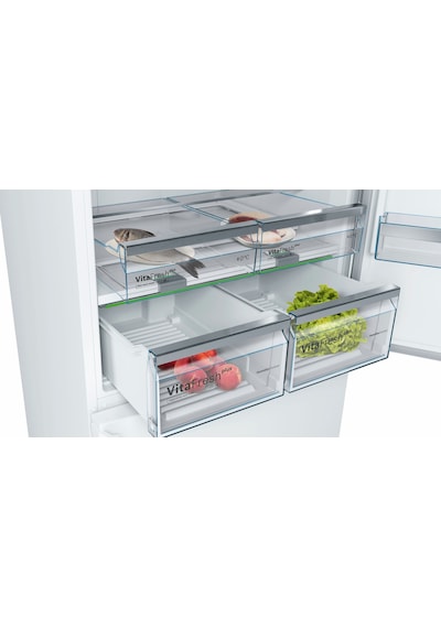 Bosch KGN86DW30N A++ 682 LT No-Frost Kombi Buzdolabı - Beyaz
