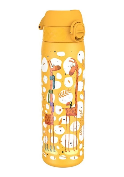 Ion8 - Paslanmaz Çelik İnce Suluk - Zürafalar - 600 Ml - Sızdırmaz Çok Renkli