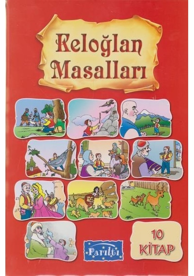 Parıltı 1. Sınıf Keloğlan Masalları 10  Kitap