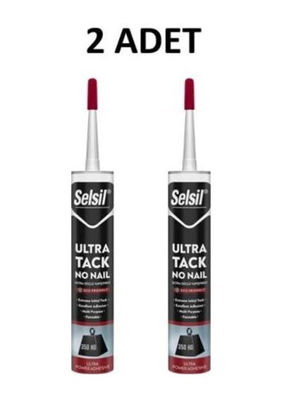 Selsil Ultra Tack Beyaz Silikon 290 Ml 2 Adet 290 ML