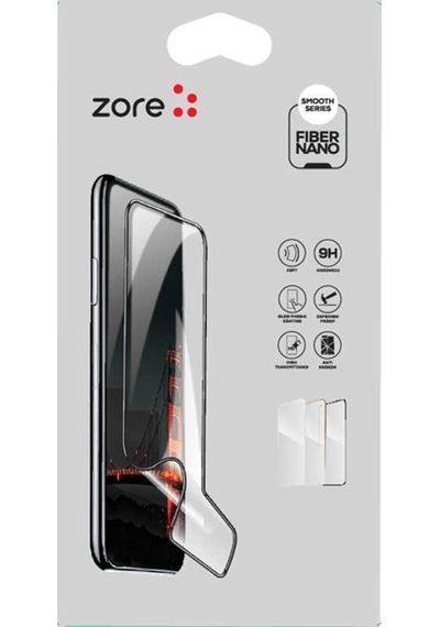 Galaxy Note 20 Fiber Nano Ekran Koruyucu Siyah