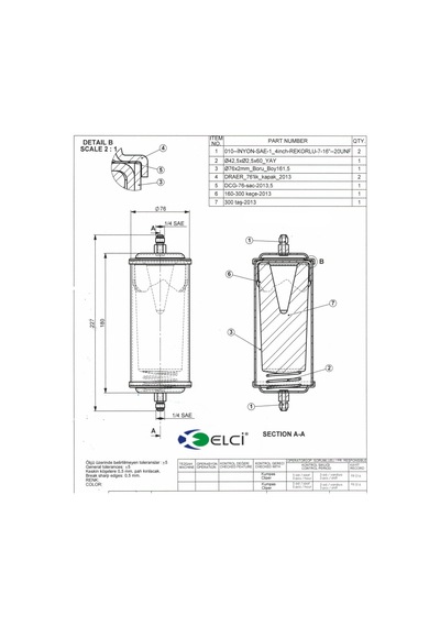 Klima Cihazı Gaz Saflaştırıcı Filtresi