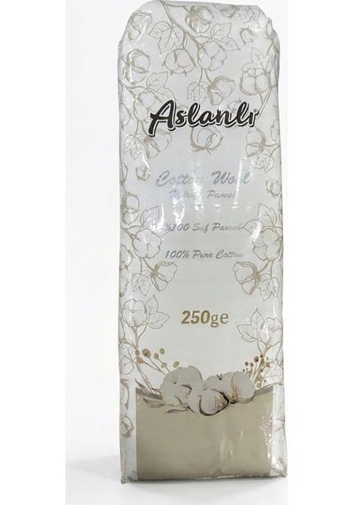 Aslanlı %100 Saf Beyaz Pamuk - 250 Gramlık Paket