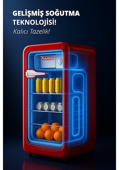 Kiwi KRF-2576 76 L Mini Buzdolabı