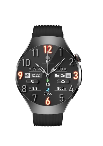 Spovan Titanium 2 42 MM EKG Nabız Tansiyon Ölçer Akıllı Saat (Distribütör Garantili)
