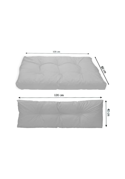 Dekosoy Dış Ve Iç Mekan Palet Minderi Takımı - Turkuaz 2 Li Dekosoy Dış Ve Iç Mekan Palet Minderi Takımı - Turkuaz 2 Li