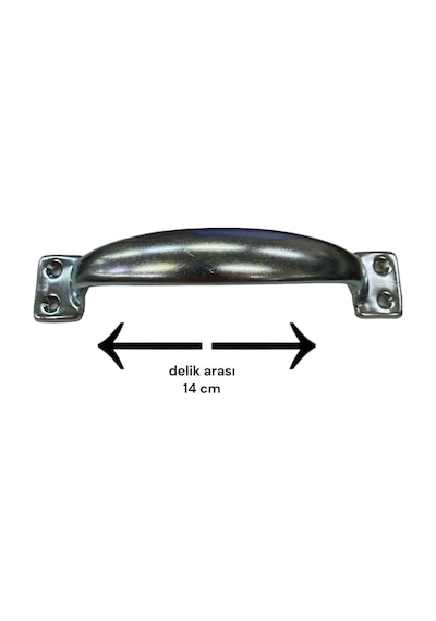 Boş Kulp No 165 14 Cm Delik Arası Çok Renkli